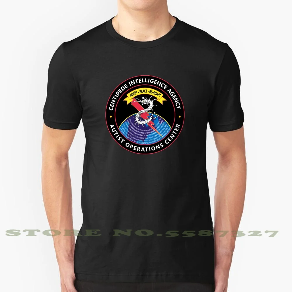 Centipede Intelligence Agency - Autist Operations Center 100% Cotton T-Shirt Centipede Nation Centipede Intelligence Agency