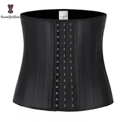 Gaine de sport en latex sous le buste pour femme, corset amincissant, entraîneur de taille, entraîneur de corps d'entraînement, 25 os en acier, 11.61 po, recommandé