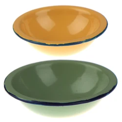 1/12 Dollhouse Miniature Accessories Mini Vintage Soup Pot Bowl Plate Simulation Model Furniture Toys For Doll House Decoration
