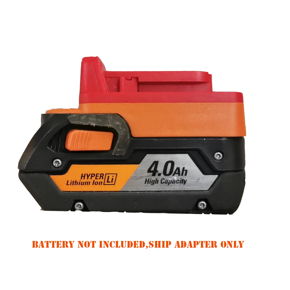 converter adapter for Ridgid 18V AEG 18v Battery  to Milwuakee 18V tool Drill/Flashlight/Driver/Saw use