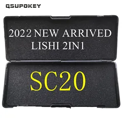 QSUPOKEY Discount 2023 NEW ARRIVED SC20 LiShi 2in1  For  Schlage L Keyway / Residential Commercial 2-in-1 Locksmith tools