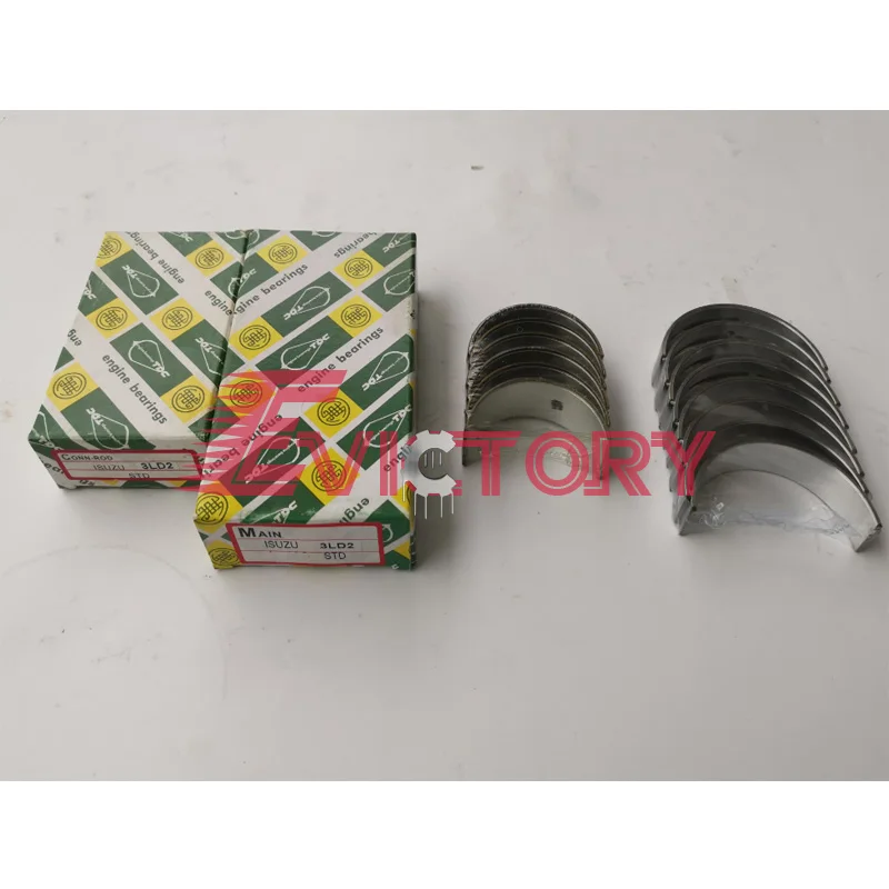 For Isuzu 3LD2 main crankshaft bearing+con rod beairng for hiatch ZAXIS35UL