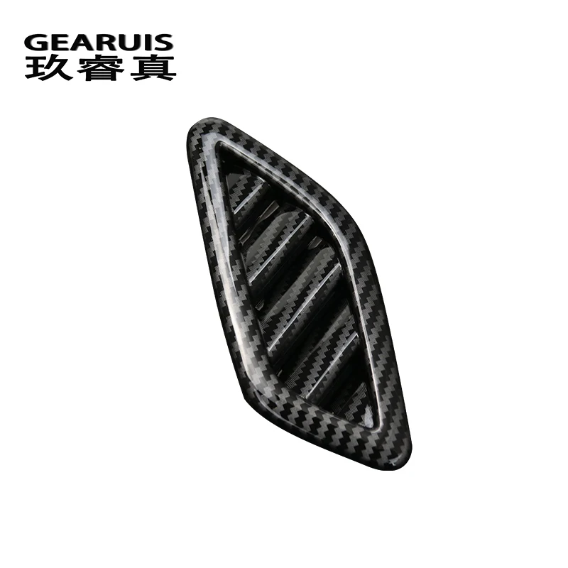 Car Styling Carbon fiber For Benz mercedes A Class W176 cla C117 gla x156 For AMG Instrument air outlet Sticker Trim Accessories