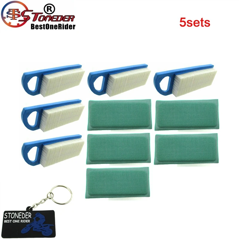فلتر هواء ستوندر لمحركات Intek AVS ، JOHN DEERE Z225 Briggs & Stratton 4215 697015 284H77 31E707 697014 698083 797008 #1