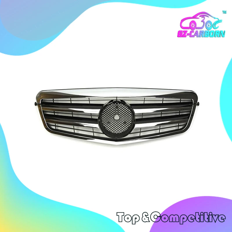 2009 2010 2011 2012 2013 For Mercedes Benz E-Class W212 Grill Gloss Black/Flat /Silver/Chrome Front Racing Grille