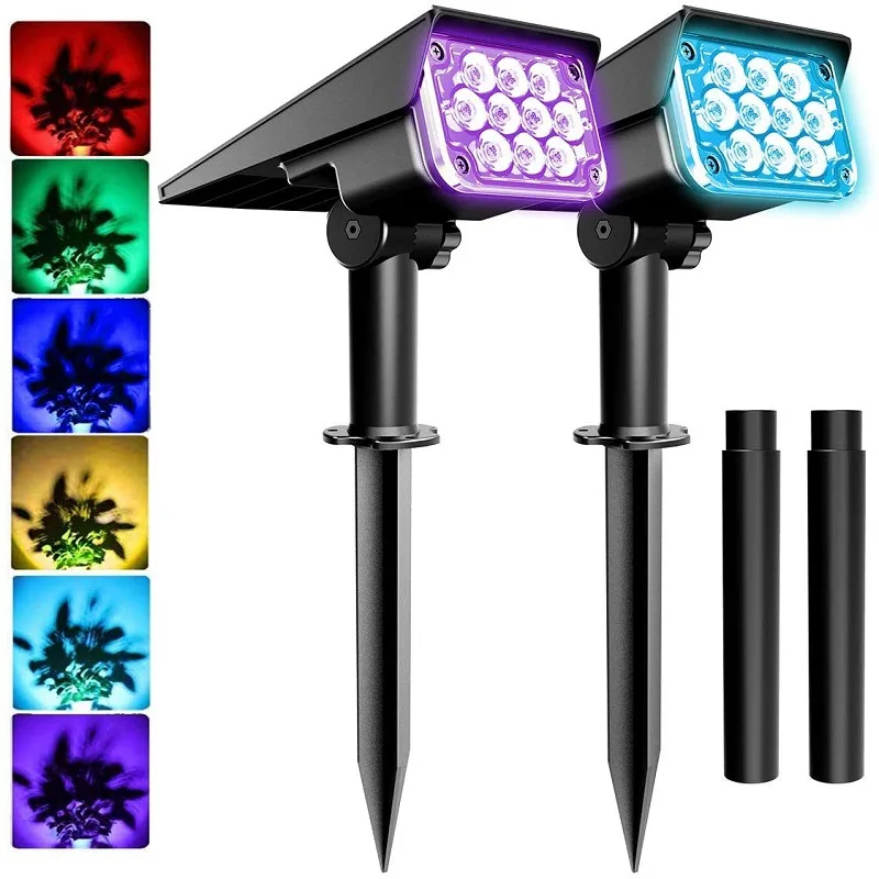 Solar Lawn Light LED Outdoor Waterproof Landscape Light Garden Fence Garden Decoration Integrated Lawn Light