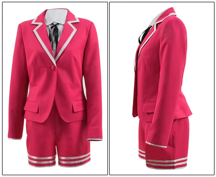 Unisex Anime Cos Kohiruimaki Karen Llenn Cosplay Costumes Uniform Custom Size image 2