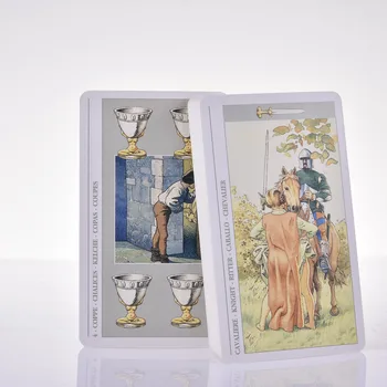 Decameron بطاقات التارو مورديرن ساحرة الملائكة سلسلة اليومية الساحرة أوراكل بطاقات PDF الإرشادية الإنجليزية ألعاب المجلس