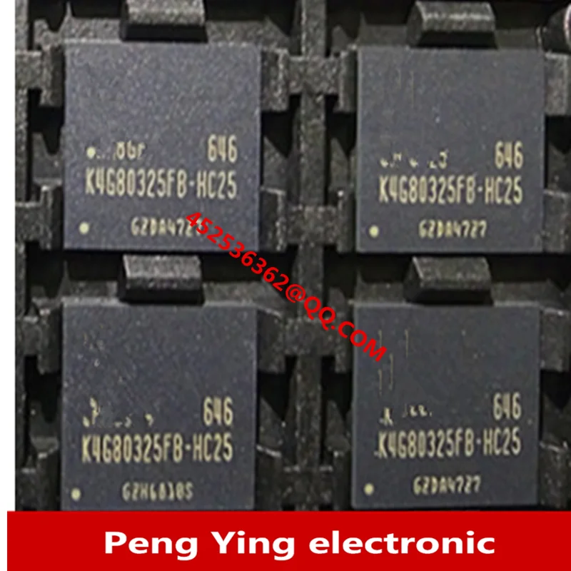 

2PCS K4G80325FB-HC03 K4G80325FB-HC25 K4G80325FB-HC28 K4G80325FC-HC25 K4G80325FB-HC22 BGA Brand new