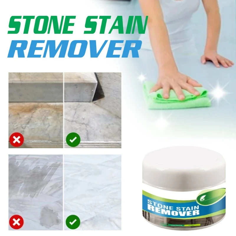 30g Deep Cleaner Granite Stone Stain Remover Household Cleaning Agent Simple and Easily Remove Grime No Damage to Floor