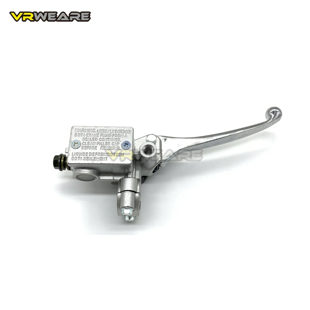 Motorcycle Brake Pump Front Master Cylinder Hydraulic Brake Lever Right For Dirt Pit Bike ATV Quad Moped Scooter Buggy Go Kart