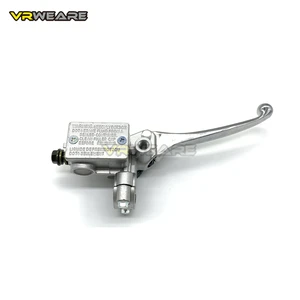 Motorcycle hydraulic brake lever for dirt pit bike, front master cylinder, left, ATV, quad, cyclomotor, scooter, buggy, go, kart 8 Main Sales Brake Moto - №4