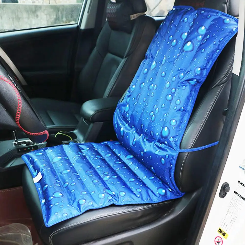 HOT SALES！！！New Arrival Fashion Summer Car Seat Office Chair Cooling Cushion Water Injection Ice Pad Wholesale Dropshipping