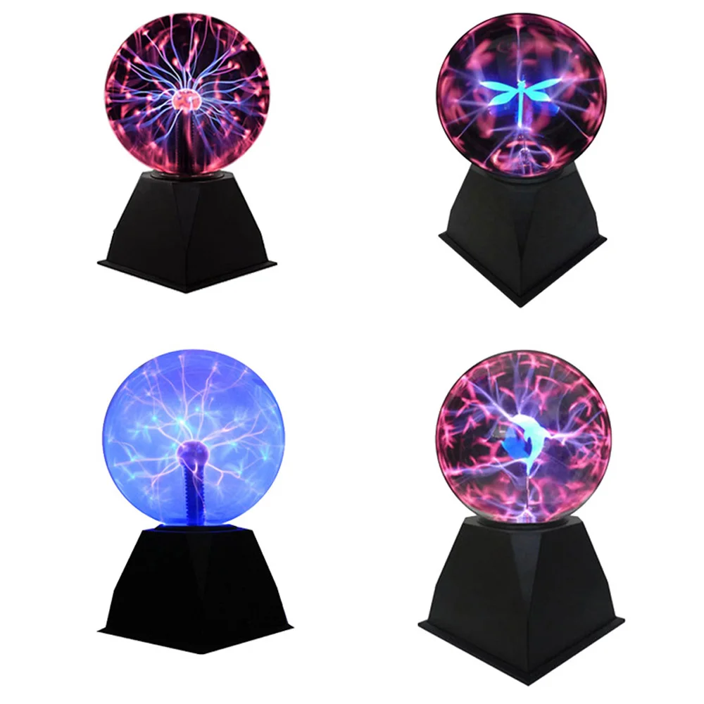 USB Voice Controlled Electrostatic Ball Plasma Magic Night Light Voice Controlled Light Touch Electrostatic Ball Children'S Gift