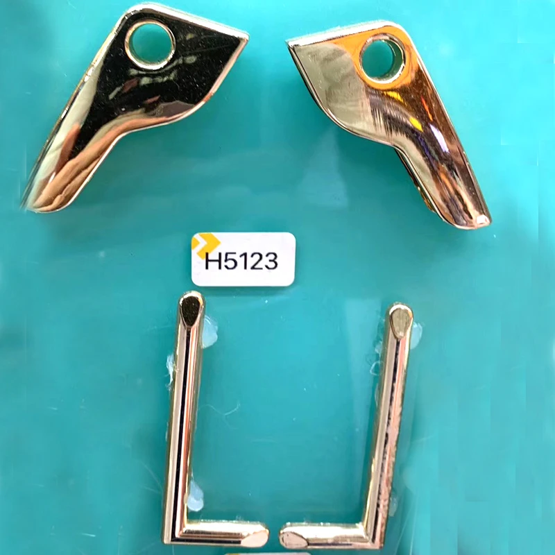 6 sets Metal Bag Buckles Fashion Handbag Arch Bridge Connector Hangers For Bag Belts Strap DIY Strap Buckle Hardware Tail Clip