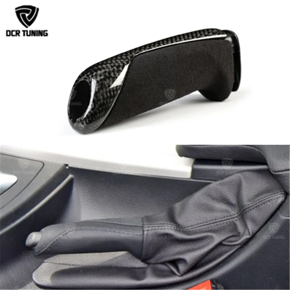 Carbon Fiber Hand Brake Trim Cover For BMW F20 F21 F22 F30 F31 F34 F32 F36 F80 M3 F82 M4 F83 M4 2012 - UP Replacement Style