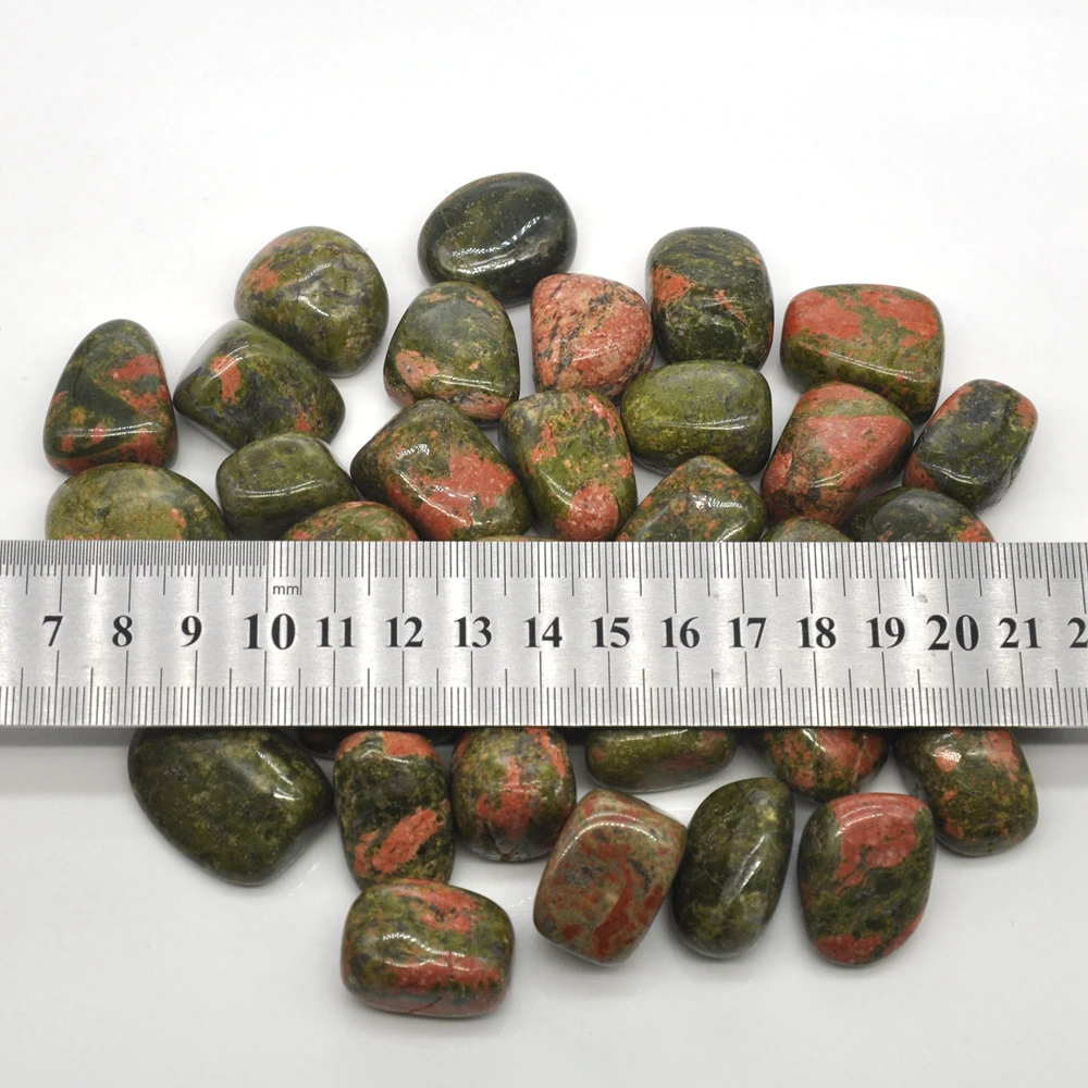 Natural Amethyst Rose Quartz Unakite Tumbled Stones Bulk Healing Crystals Gemstones Aquarium Decoration Minerals Lots Wholesale - Image 4