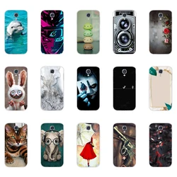 Case For Samsung S4 i9500 Case coque TPU Silicone Soft Cover on For Samsung Galaxy S4 bumper full 360 Protective fundas 6