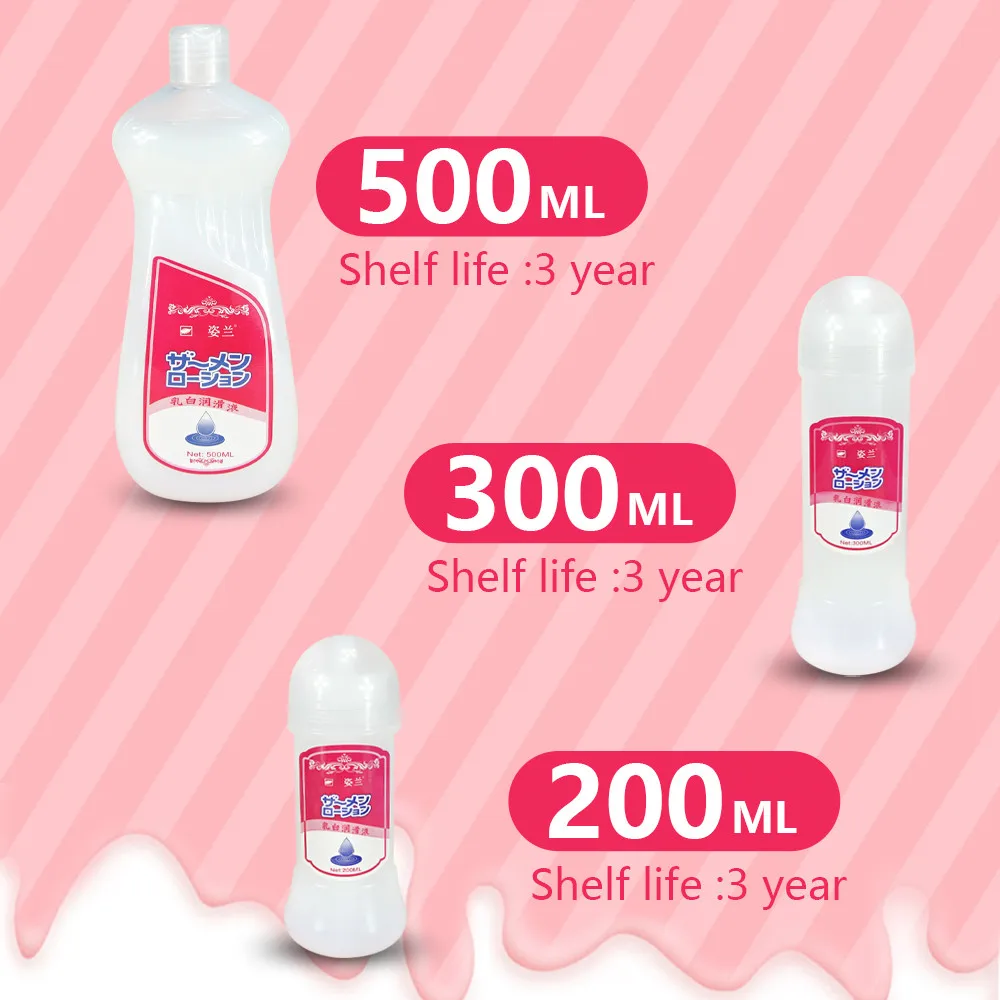 gel lubricante para sexo anal japonês para lubrificação anal, 500ml, à base de água, óleo para pênis, brinquedos sexuais vaginais, presente de