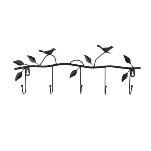 Birds Metal Wall Coat Rack and Hat Rack Multi-Function Mounted Hook Hangers For Livingroom Bedroom Decorative Hook Up Floor - Image 7