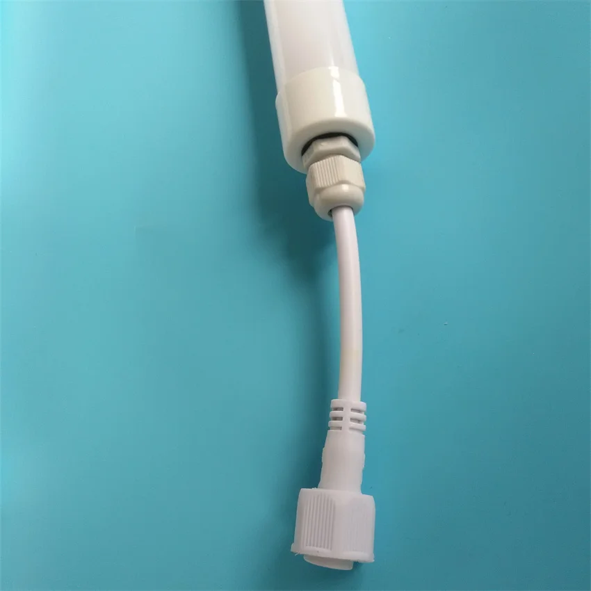 Free Shipping OEM high bright 16w 1.2m separated fluorescent lamp for fish tank IP67 plastic waterproof refrigerator T8 led tube