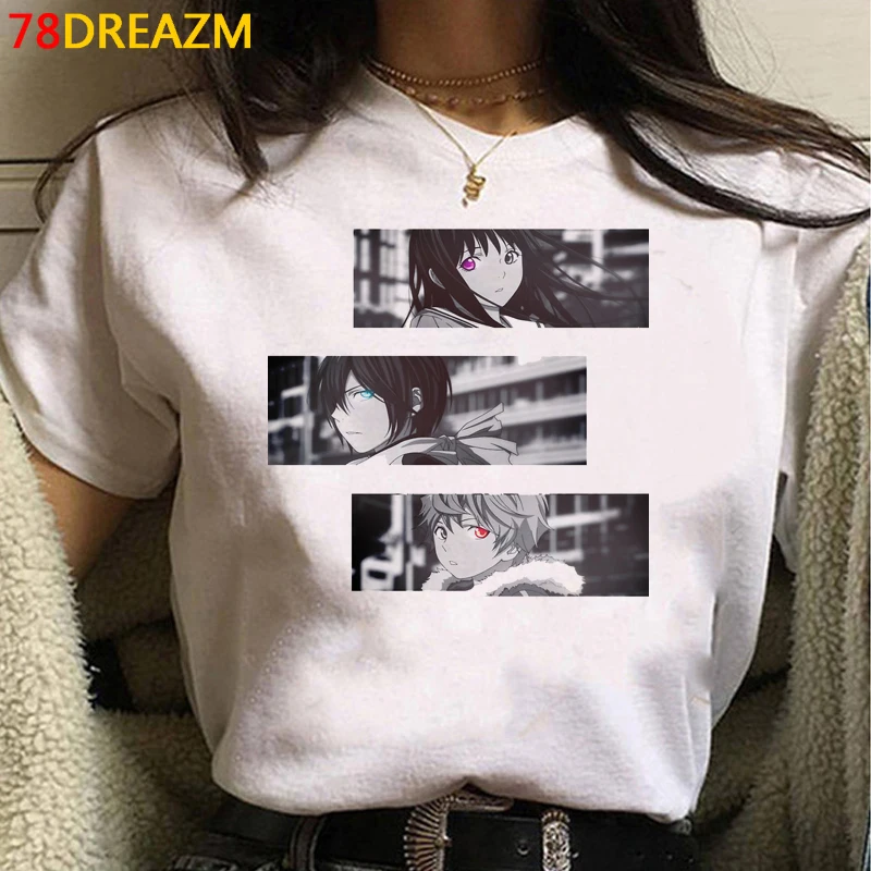 Noragami Yato t-shirt top tees women couple clothes casual couple aesthetic harajuku t shirt vintage
