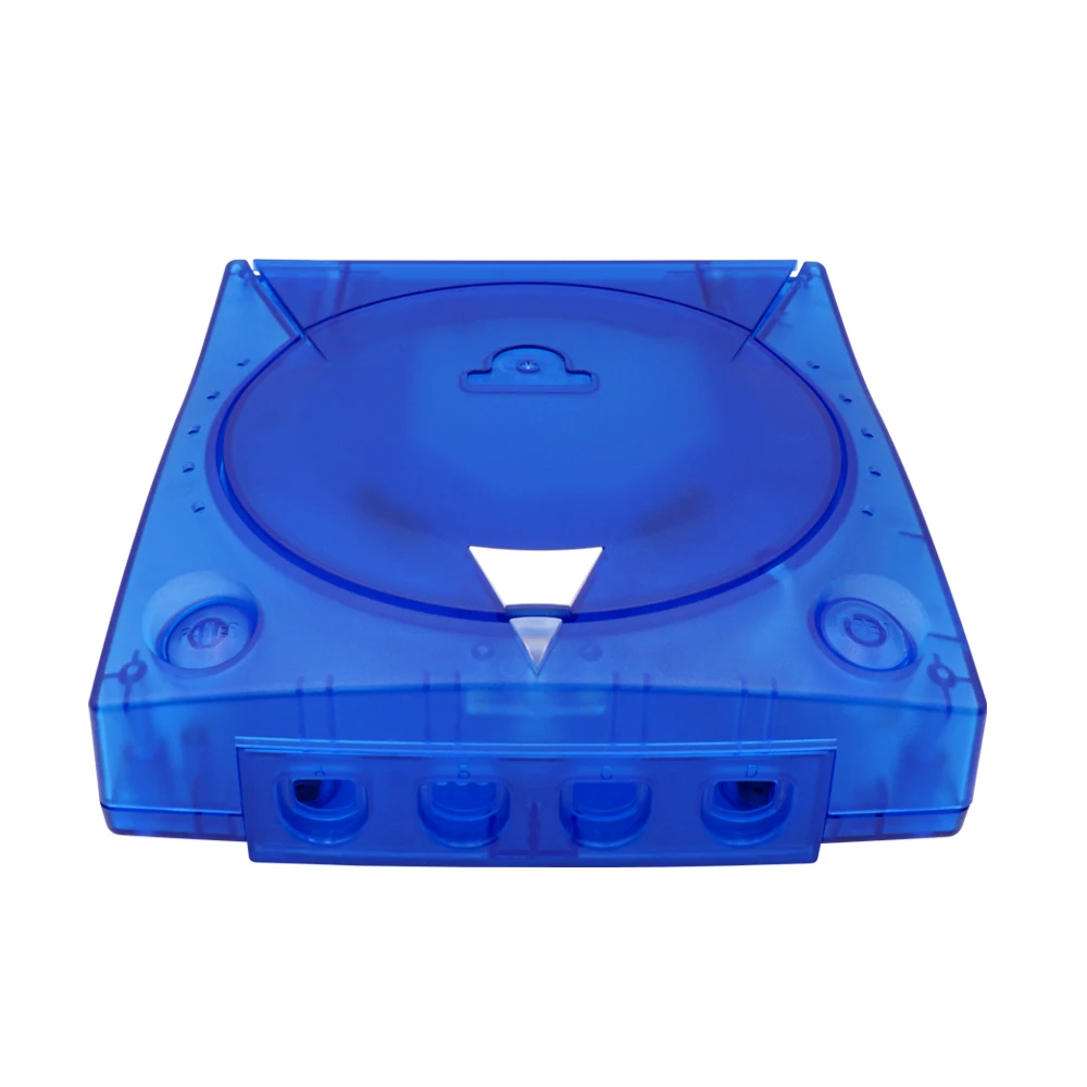 BitFunx Ersatzgehäuse, transparente Hülle für SEGA Dreamcast Retro-Videospielkonsole, durchscheinende Box für Dreamcast-Gehäuse – Detail 6