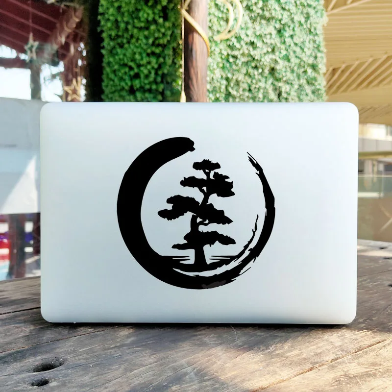 Oriental Ink Painting Laptop Sticker for MacBook Pro 16