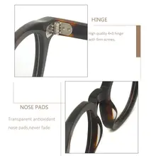 High-Quality Acetate Glasses Frame Johnny Depp Style for Men and Women #6