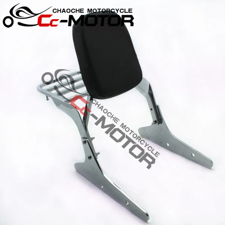 Motorcycle modification accessories For Honda 400 Steed400 VLX400 Motorcycle backrest cushion Rear shelf / rear wing