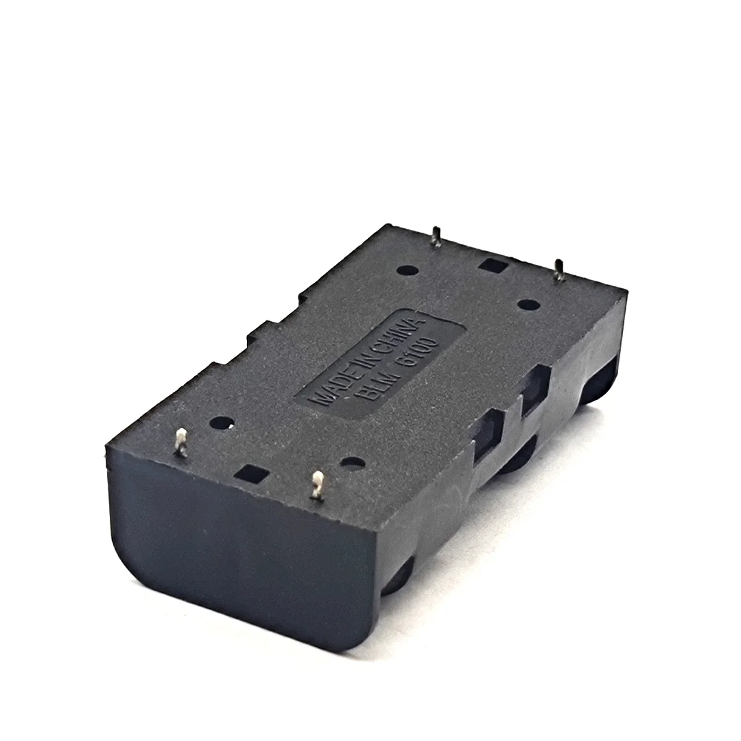 2 supports de piles AA, boîtier de rangement de piles AA, support de boîte AA, bricolage avec 2 fentes, livraison directe