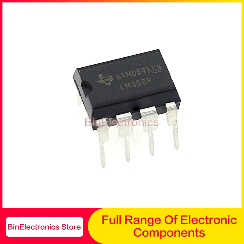 10PCS/Lots Brand New Genuine IC LM358P LM358 DIP8 Dual Operational Amplifier IC Chip