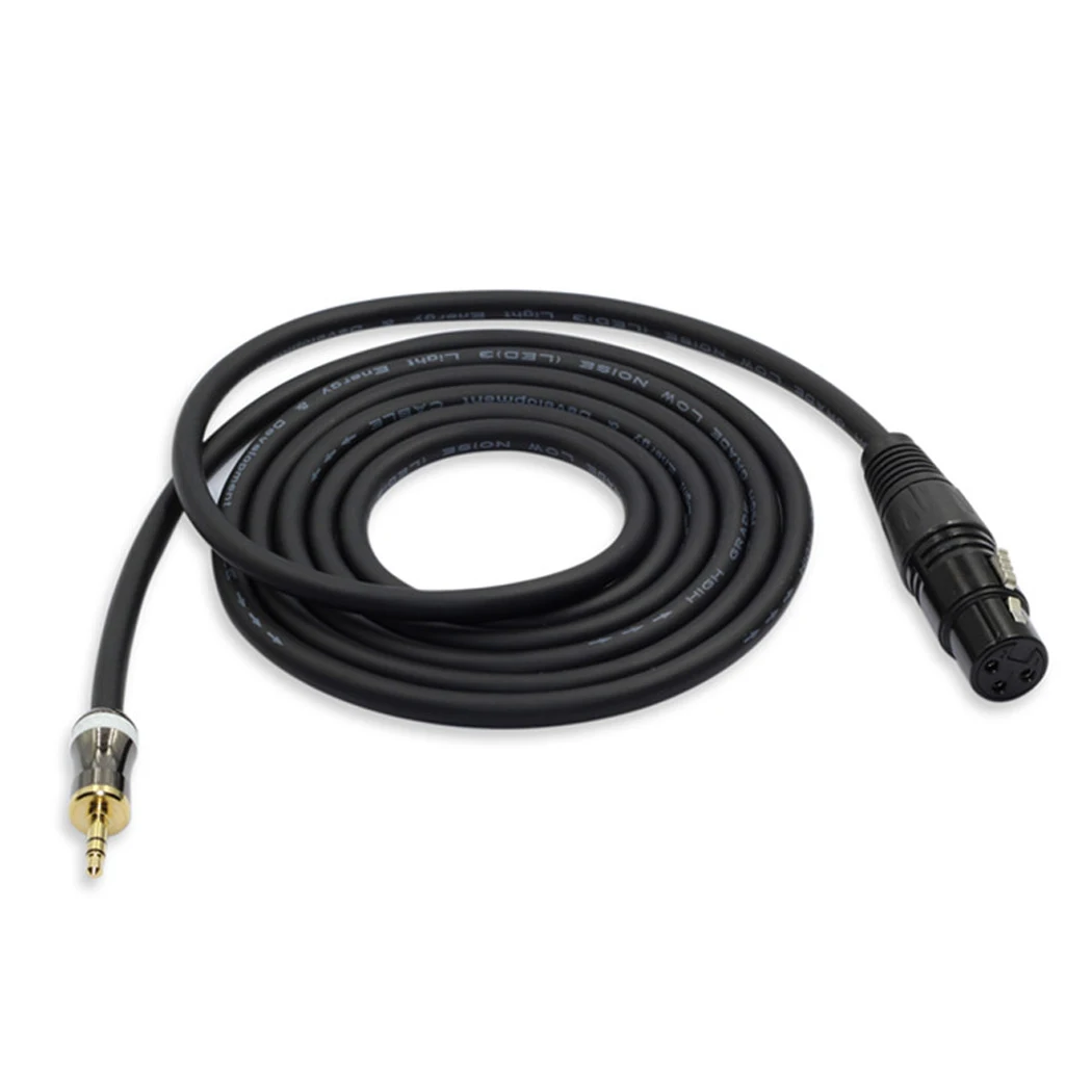 JORINDO-cable de micrófono macho a hembra XLR, extensión de 1,5 M/4,9 pies, 3,5 MM, para conexión a mezclador de portátil, cable amplificador