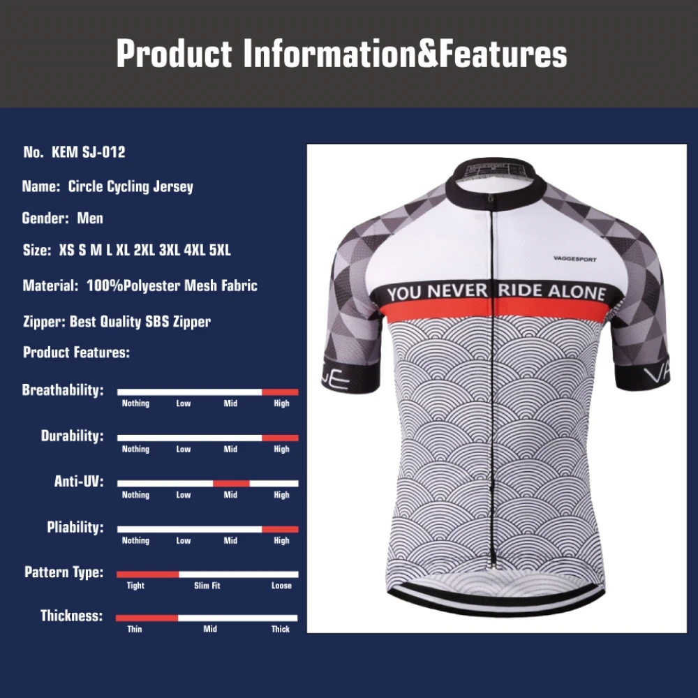 KEMALOCE 2022 Cycling Jersey Professional Men Road Race Reflective Men Gray Bicycle Shirt Hidden Zipper Eco-Friendly Bike Jersey