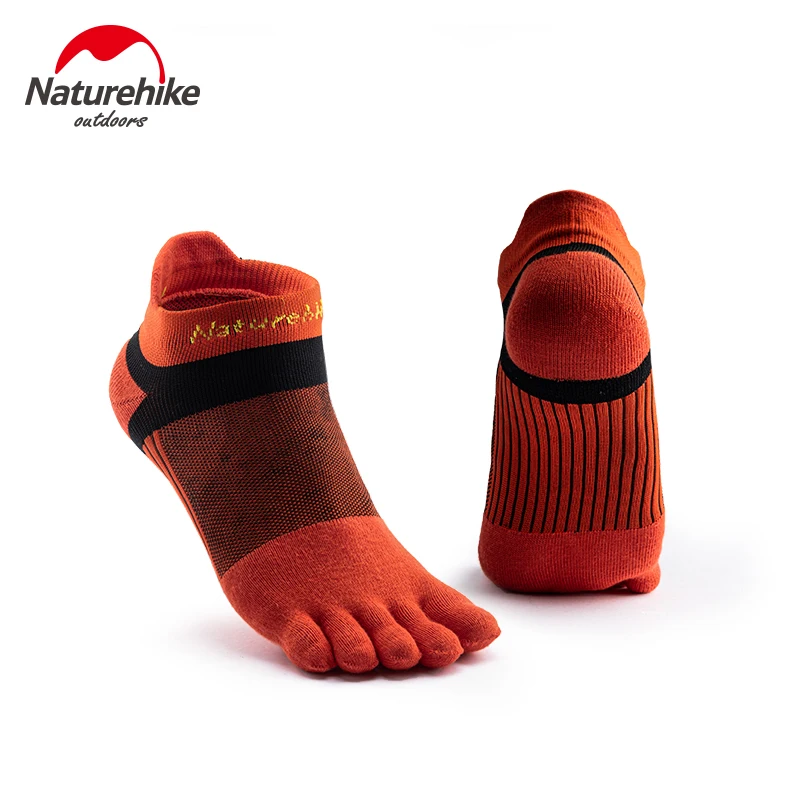 Naturehike NH20FS002 Ultra Run Low Cut Athletic Five Toe Socks Toesocks For Running Marathon Race Trail Hiking