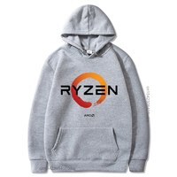 Pc Cp Cpu Uprocessor Ryzen Hoodies Geek Programmer Hoodies Gaming Camiseta Computer Zen Peripherals Cotton Geek Hoodies