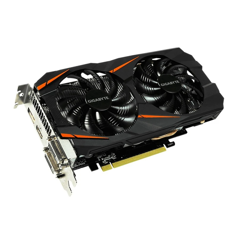 GIGABYTE GTX1060 6GB Video Card  GPU Map For nVIDIA Geforce Original GTX1060 6GB 192Bit Graphics Cards HDMI PCI-E X16 Cards Used