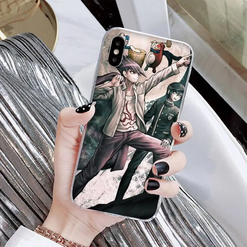 Makoto Nagito Komaeda Anime Phone Case for iphone 13 8 7 6 6S Plus X 5S SE 2020 XR 11 12 mini pro XS MAX