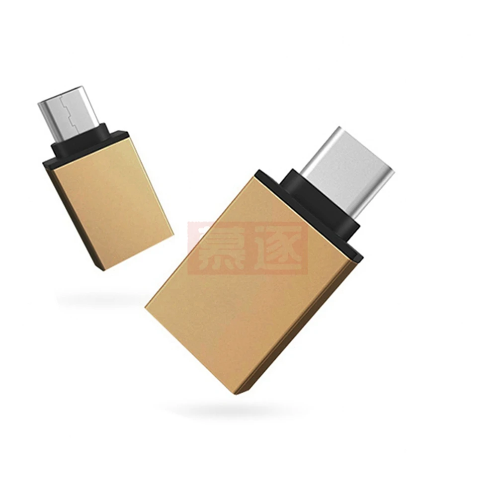 1 قطعة نوع C OTG إلى USB محول 3.0 USB-C 3.1 ذكر أنثى موصل البيانات محول ل S8 S9 ملاحظة 8