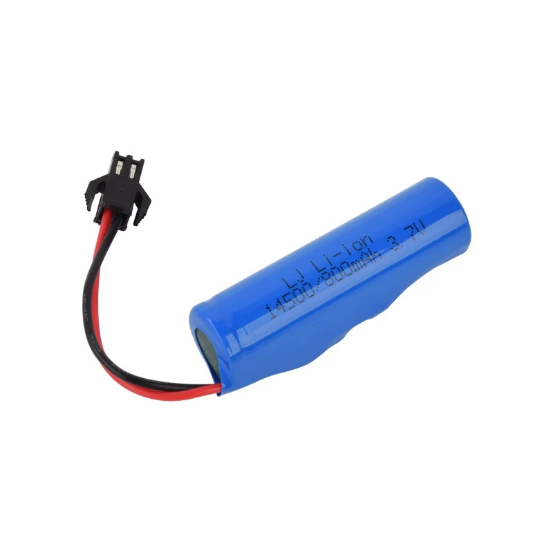 Original 3.7v 800mah lipo battery For JJRC C2 D828 RC Car Parts 14500 SM-2P For RC Stunt Dump Car Battery Toys Accessories