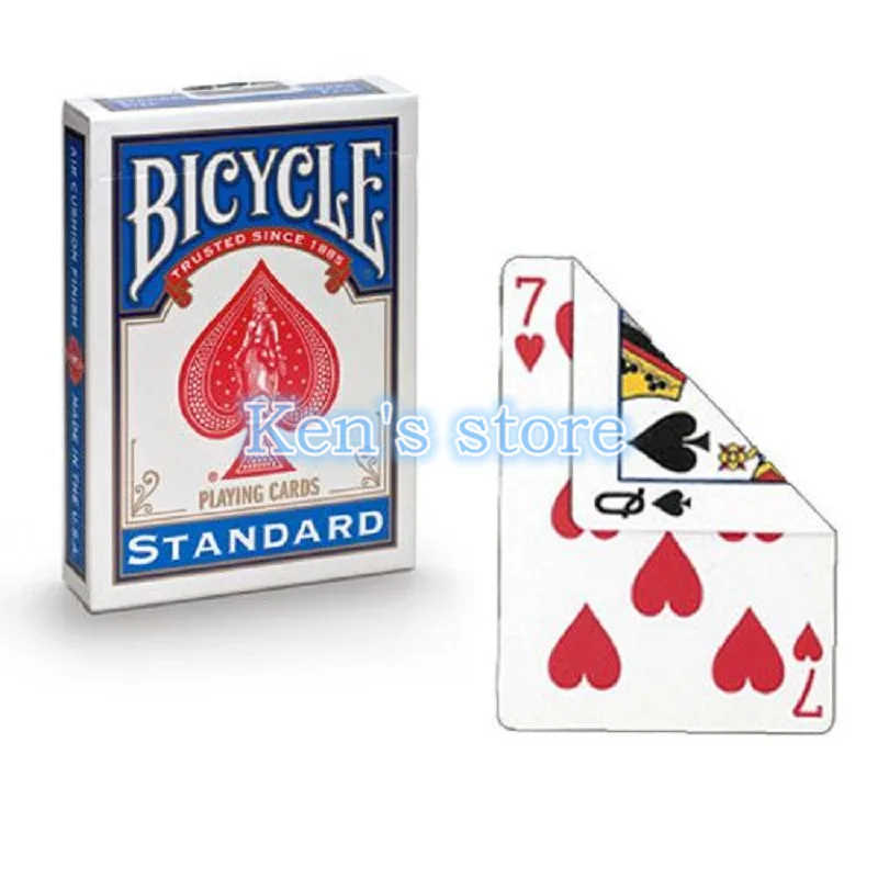 1 Deck Bicycle Double Face Number Playing Cards Gaff Standard Magic Cards Special Props Close Up Stage Magic Trick for Magician