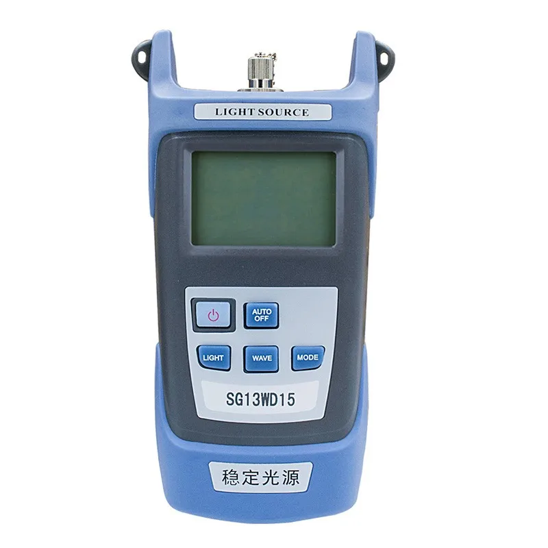 

handheld SG13WD15 Fiber optic light source 1310/1550nm dual-wavelength Fiber optic light source Laser source