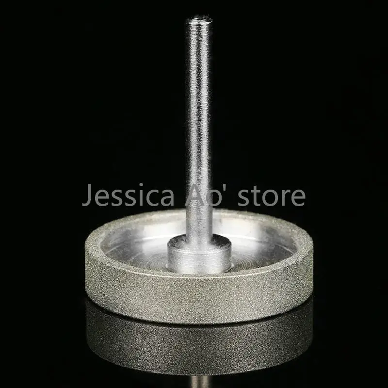 2 pezzi 20-40mm 80/240 grana a forma piatta mola diamantata pietra giada superficie levigante macchina per maglieria piatta appiattire strumento