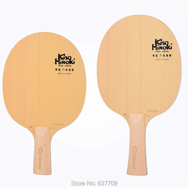 YINHE-Hinoki KISO 5 7 9 Table Tennis Blade, Pure Wood, Cypress Wood Loop, Fast Attack, Original