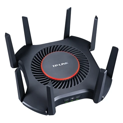 8 Antennas, 8353Mbps WiFi6 Wireless Mesh Router Wi-Fi 6 AX11000 802.11AX, 2.4GHz+5GHz, 2500M WAN/LAN, SFP+ Optical Port, USB3.0