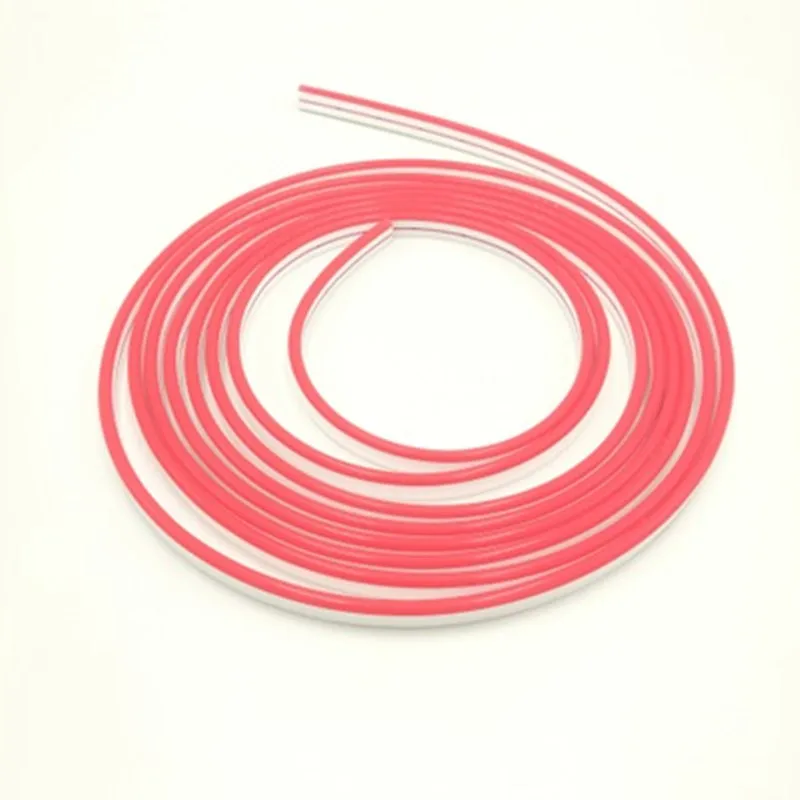 5v 12v 24v LED Neonst reifen Licht flexibles Bands eil wasserdicht 2835 Soft Bar Silikon röhre weiß rot blau grün gelb rosa 1m 5m – Detail 11