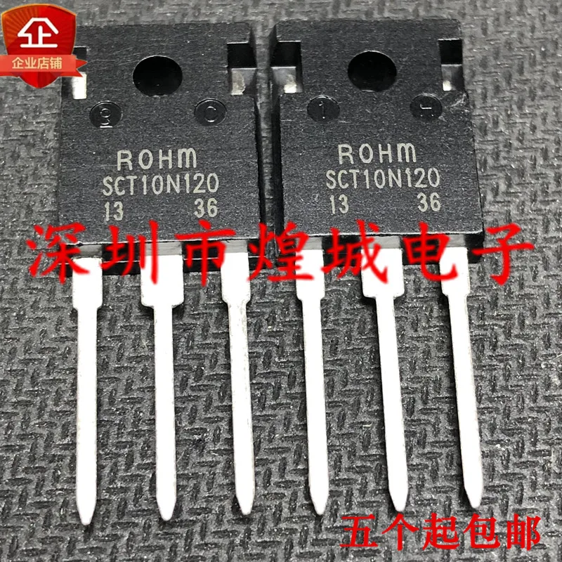 

5PCS/Lot SCT10N120 ½ TO-247 1200V 12A