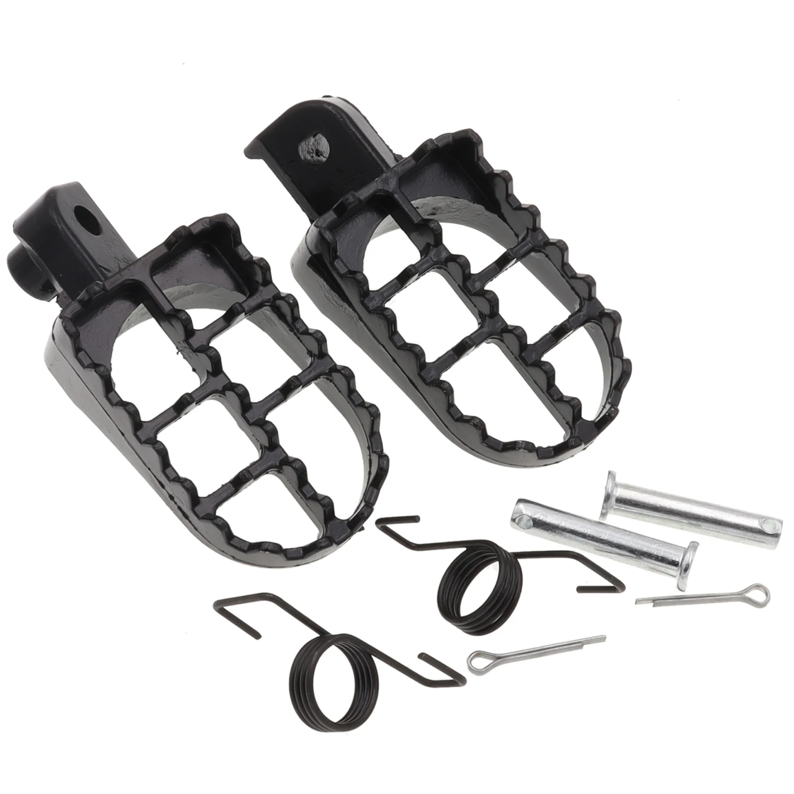 Footrests Foot Pegs Pedals Set for PW50 PW80 Pit Dirt Bike SSR SDG  X R 50 XR70 Pitr30