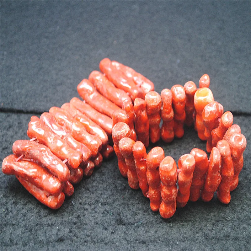 

1PC Fashion Women's Bracelets Natural Sponge Coral Material Size 35MM Height Two Colors For Party Wearing Good Sells Free Ships
