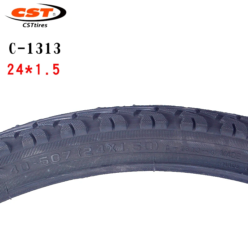 CST-Anti-skid Steel Wire Mountain Bike Tires, Bicycle Accessories, Bicycle Tire, C1313, 24 \